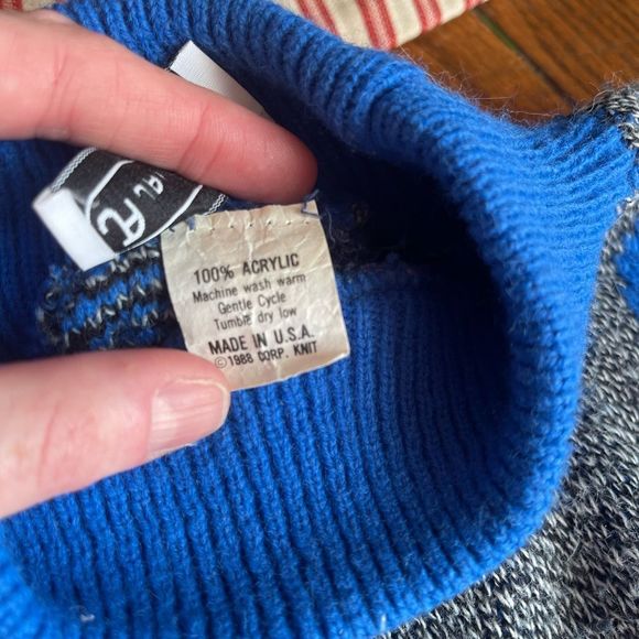 Jane adams vintage 1988 sweater made in USA - Picture 4 of 7